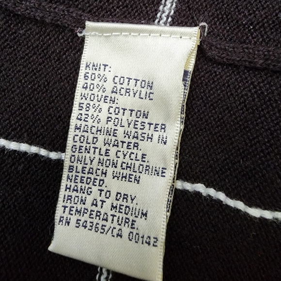 Vintage Allison Daley Plaid Sweater - Picture 6 of 6